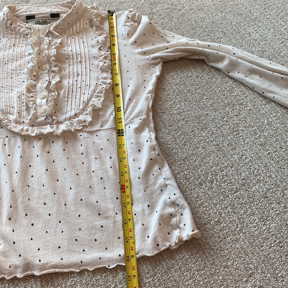 RIC RAC POLKA DOT TOP - Picture 9 of 12